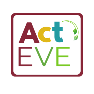  logo Act’EVE white Learning for change